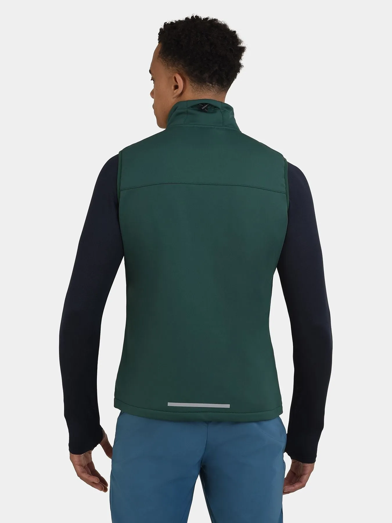 Flyweight Thermal Gilet For Men With Brushed Inner Fabric, Side & Internal Zip Pockets & Adjustable Toggles