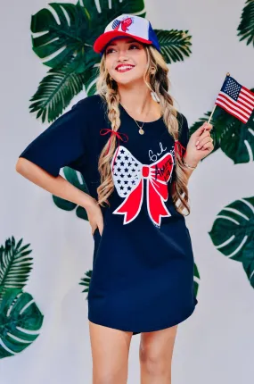 God Bless America TEE Bow Dress