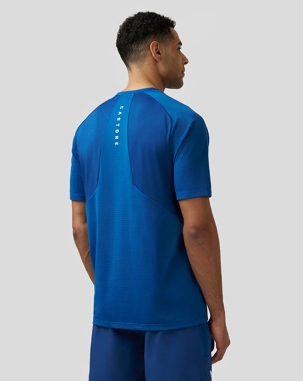 Heren Apex Aeromesh T-Shirt - Blauw