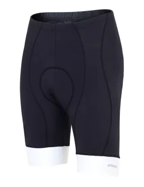 Herren Kurze Fahrradhose Comfort Line Schwarz Weiß