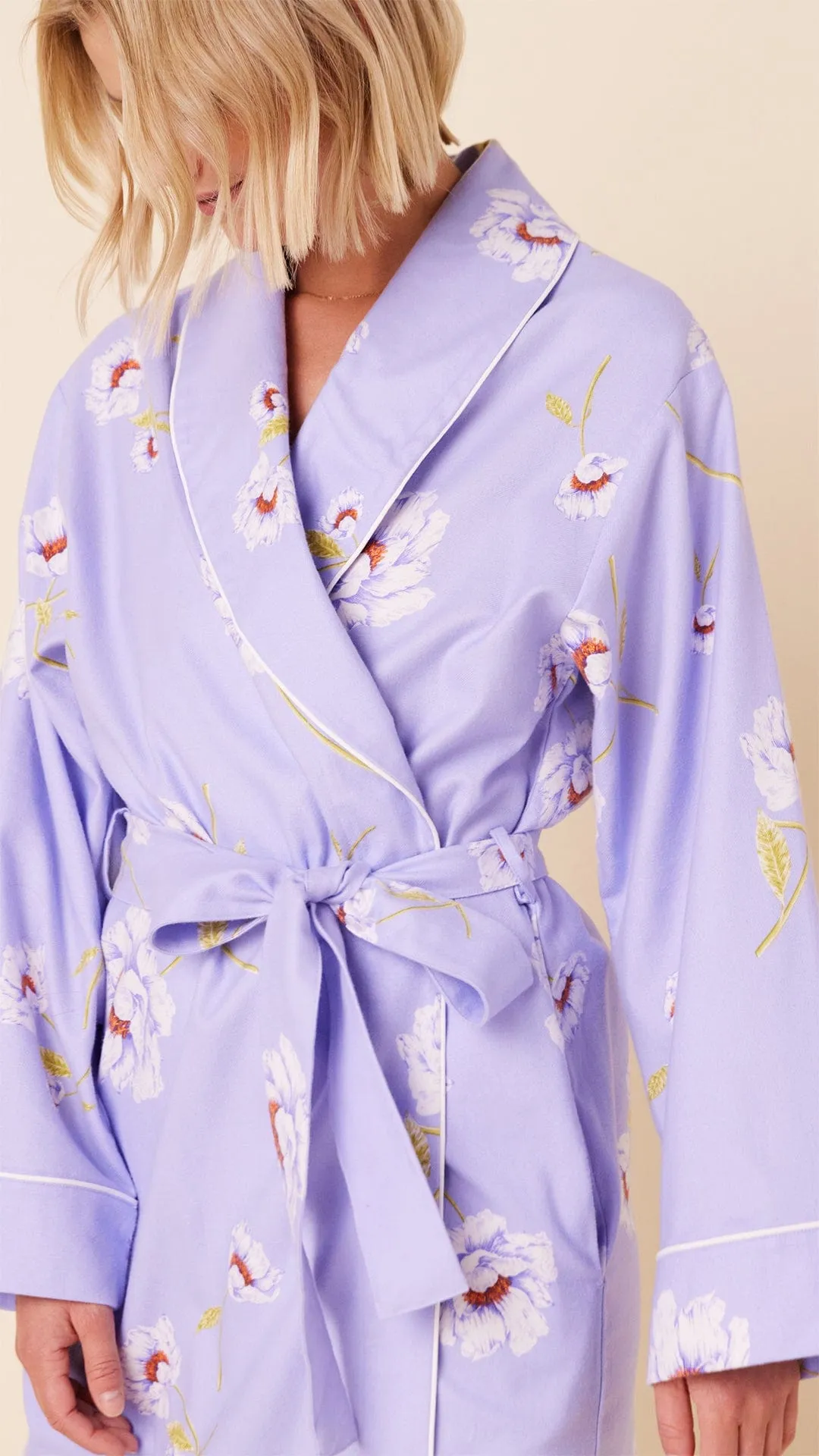 Isabella Flannel Robe