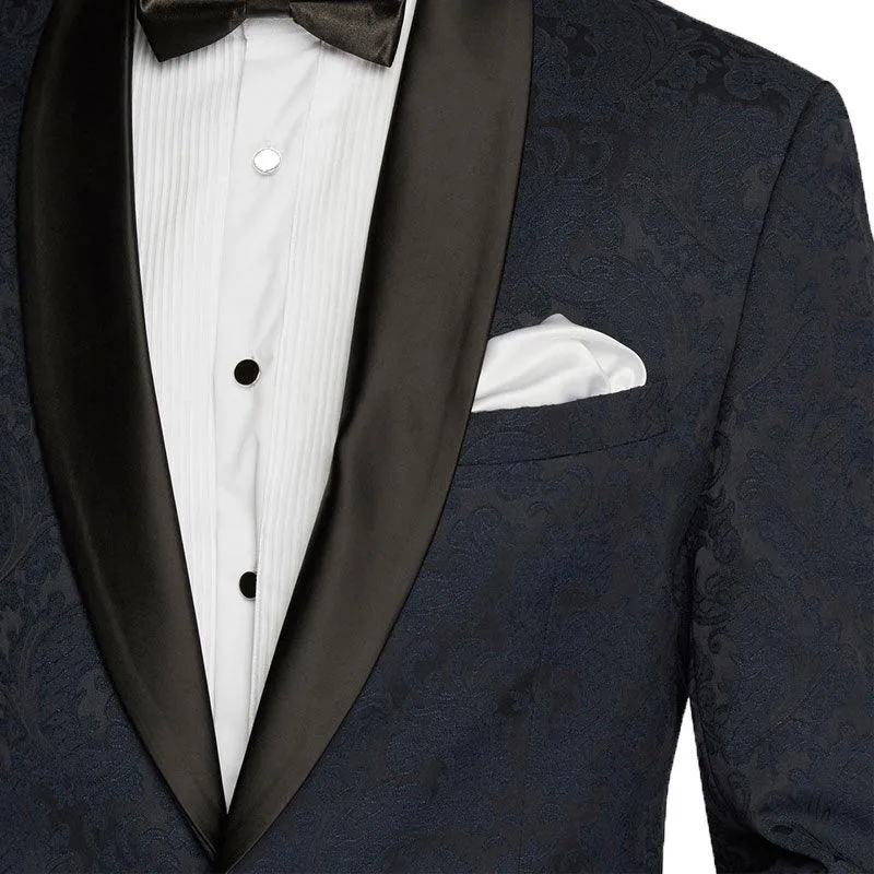 Jackson Navy Paisley Tuxedo