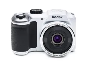 Kodak PIXPRO Astro Zoom AZ251-WH 16MP Digital Camera with 25X Optical Zoom and 3" LCD Screen (White) (Renewed)