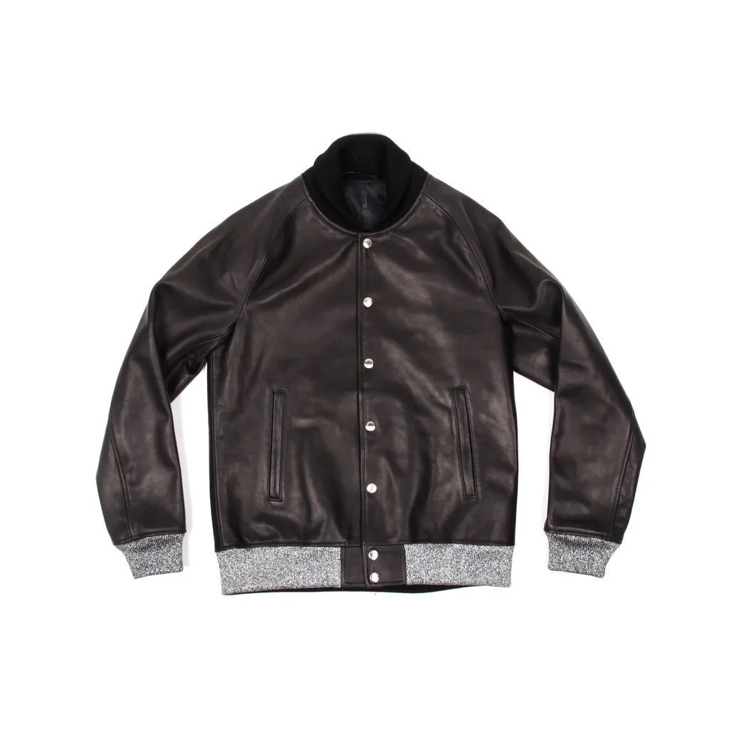 Leather Blouson (Varsity)