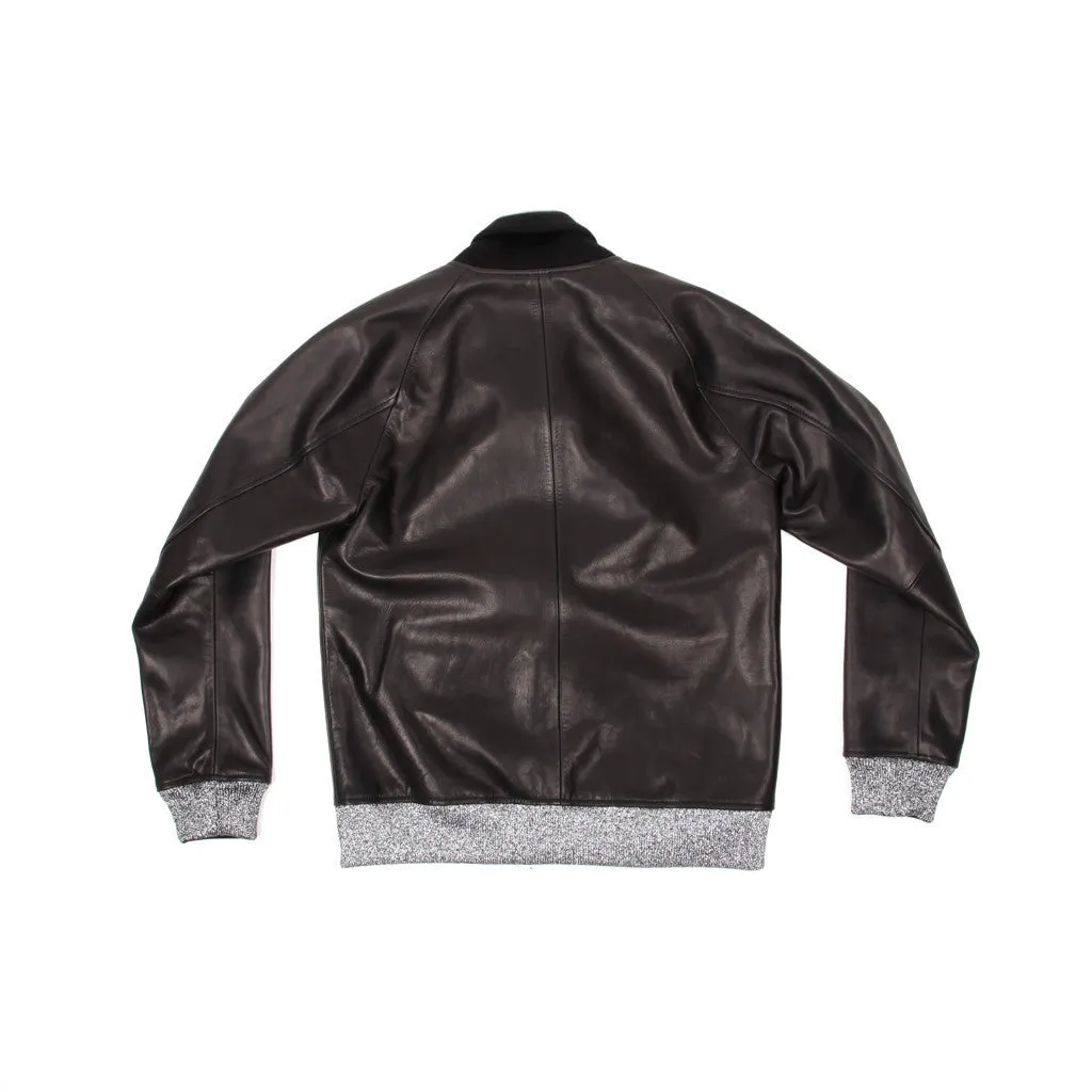 Leather Blouson (Varsity)