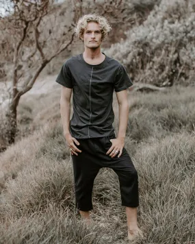 Linen Pants - Black