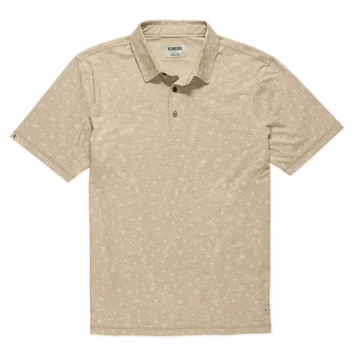 Linksoul Delray Palm Print Polo