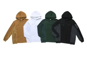 Logo Graphic Nylon-Trimmed Hoodie