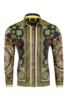 Luxury Ornate Patterned Shirt