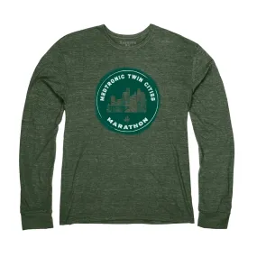 Marathon Tri-Blend Long-Sleeve Tee - Forest (Unisex Sizing)