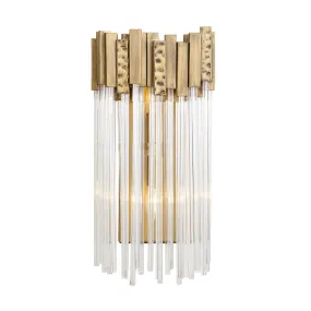 Matrix 309W02HG 2-Light Wall Sconce - Havana Gold