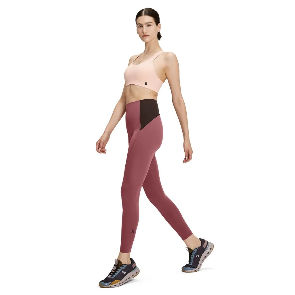 On Running Active Bra (Womens) - Doe/Cherry