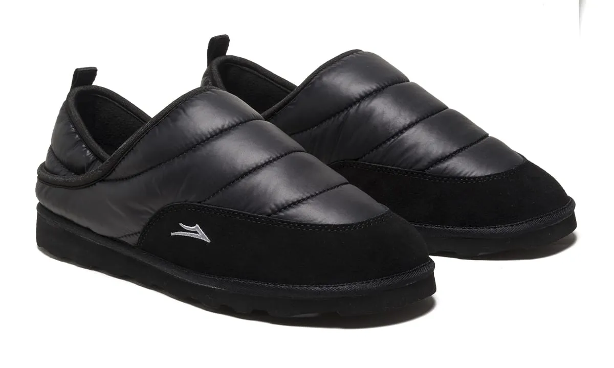 Owen Slipper - Black Nylon