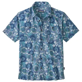 PATAGONIA BACK STEP SHIRT RINCON HUNT- ANACAPA BLUE