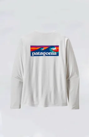 Patagonia - M's L/S Cap Cool Daily Graphic Shirt - Waters