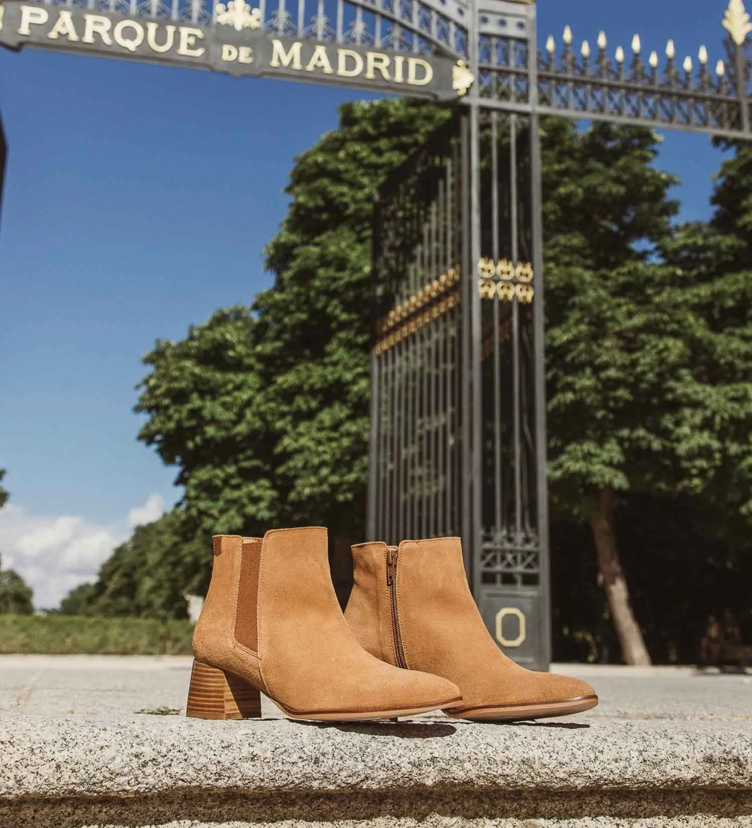 POPA EYRA Camel Bottines