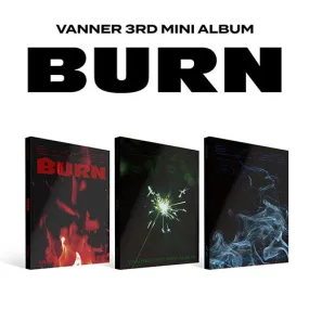 (PRE-ORDER) VANNER - [BURN] 3rd Mini Album RANDOM Version