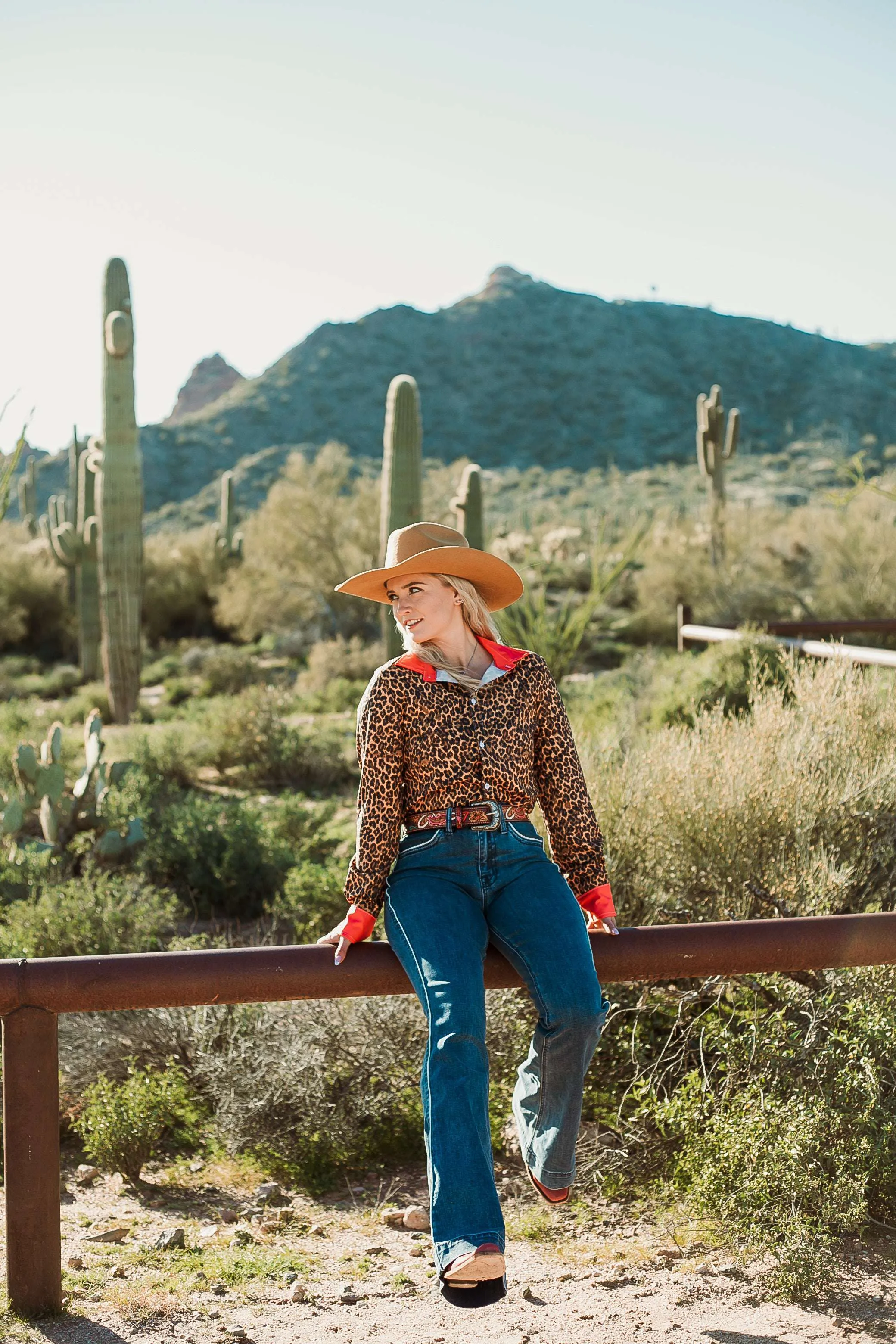 Queen Of The Savannah Button Down (In-Stock)