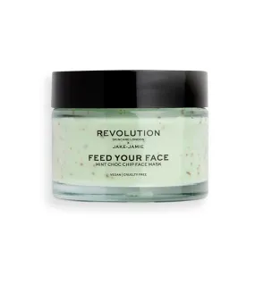 Revolution Skincare - Mascarilla Hidratante x Jake-Jamie Feed your face - Menta y chocolate