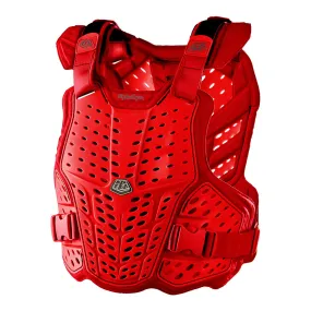 Rockfight Chest Protector Solid Red