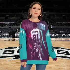 Spurs Tim Duncan Sweater (Plus Size)