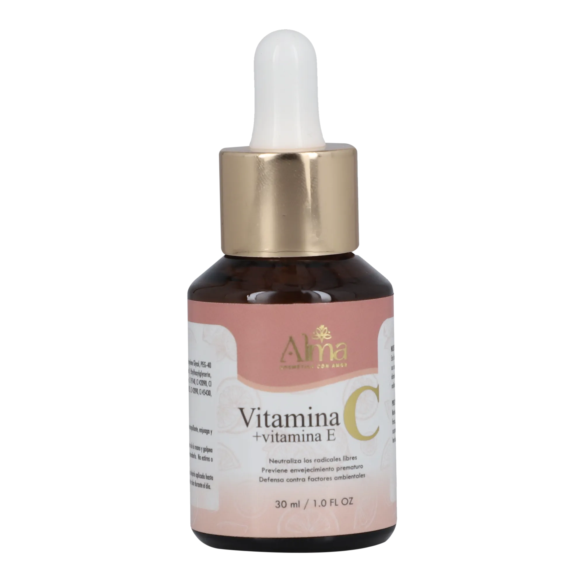 Suero/Sérum Antiedad de Vitamina C   Vitamina E - Alma Cosmetics