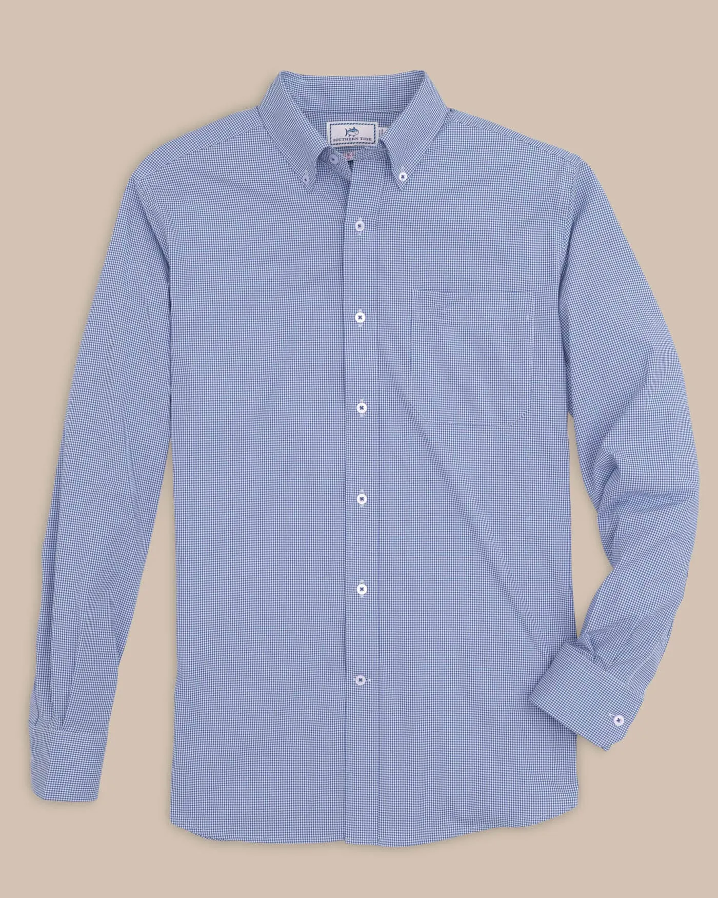 Team Colors Gingham Intercoastal Sport Shirt