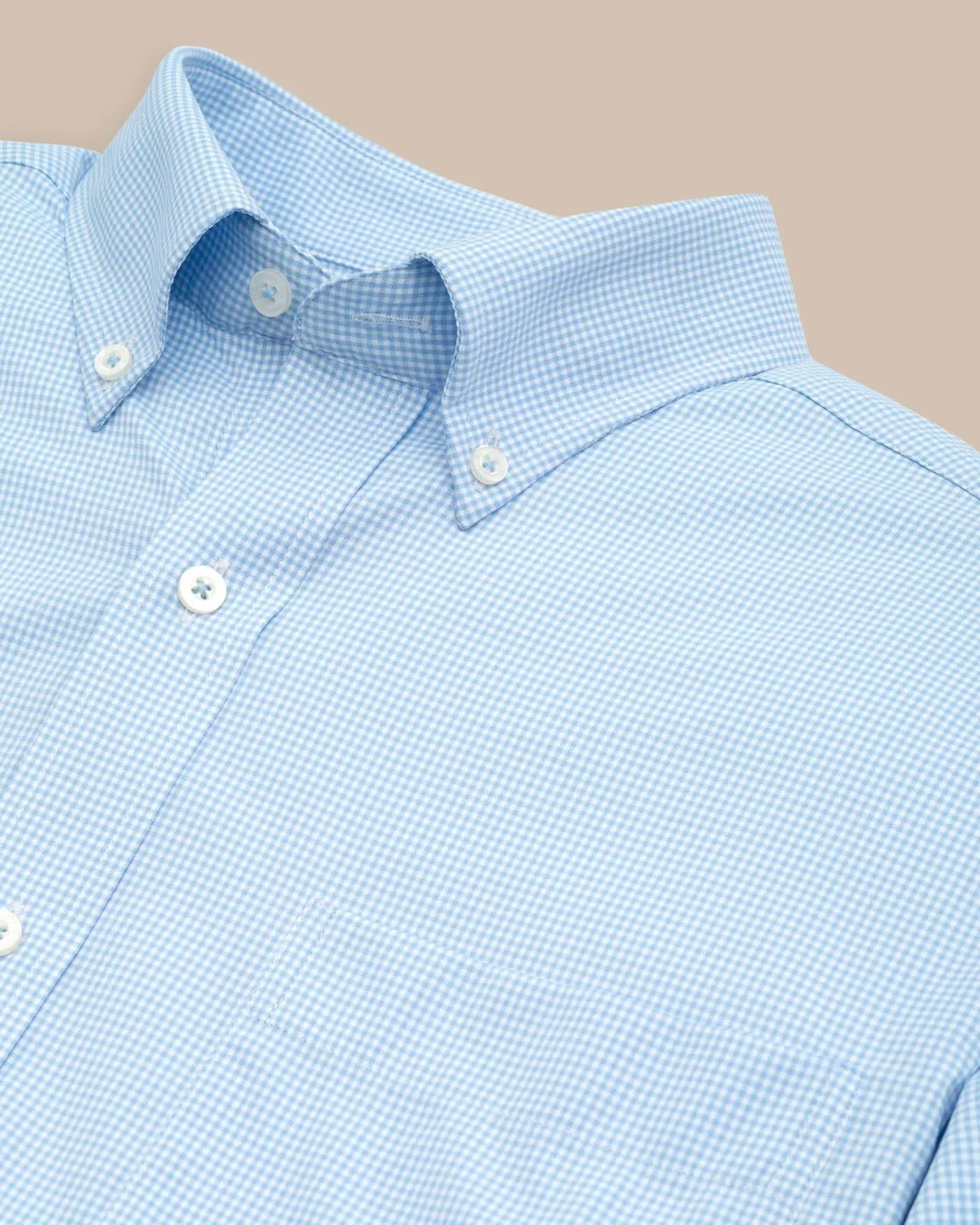 Team Colors Gingham Intercoastal Sport Shirt