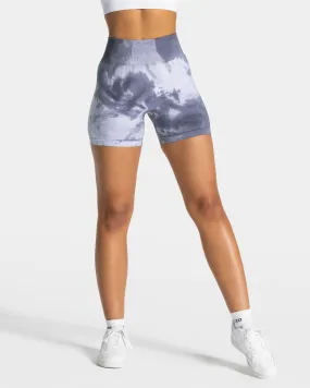 Tie Dye Scrunch Short "Stormy"