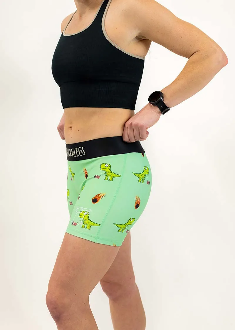 Women's Dino-sore 3" Compression Shorts